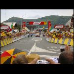 Sieger Schleck in Alpe d'Huez 2006.JPG